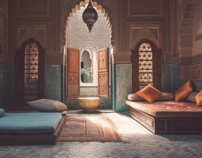 Villa marrakech : Riad AKRAM